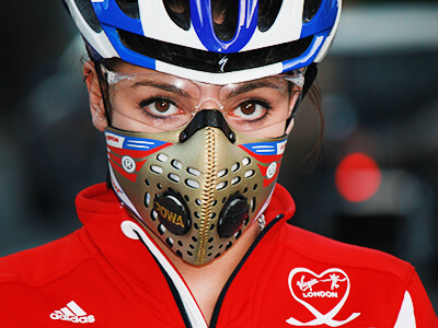 Maska antysmogowa Respro Cinqro dla sportowców